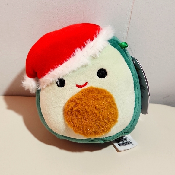 ❤️AUSTIN THE AVOCADO - SQUISHMALLOWS HOLIDAY - 4.5" PLUSHIE - NEW WITH TAG - Picture 2 of 7